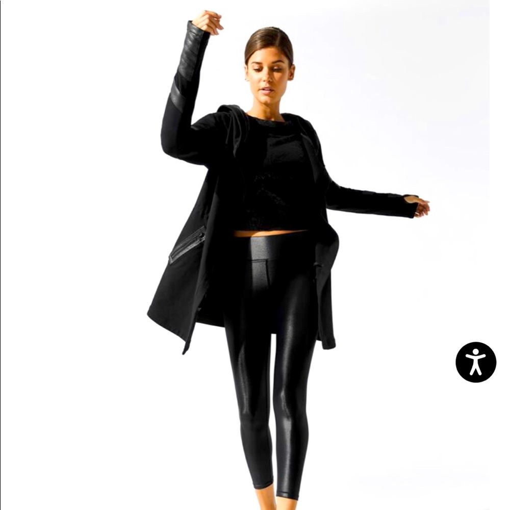 STUNNING Black Noir/Carbon 38 Maitri Jacket, Small